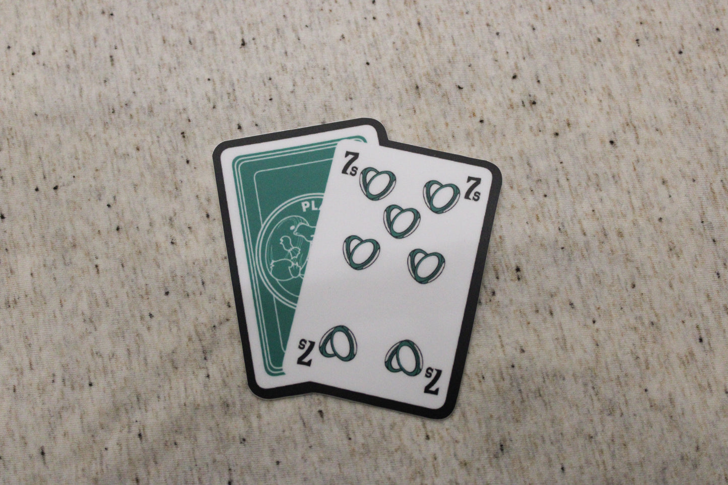 Stack the Deck 7's Diecut Sticker