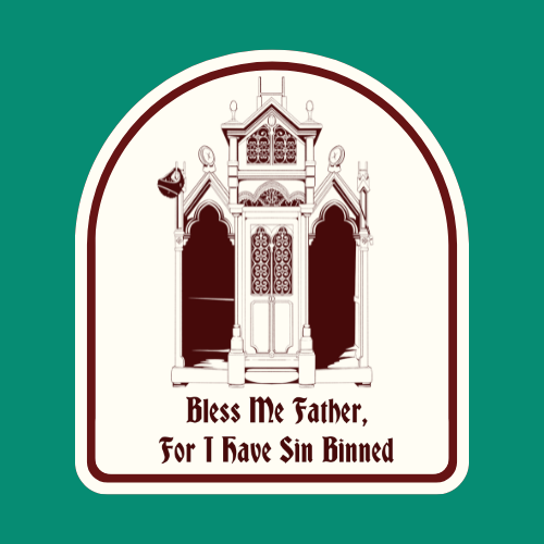 Sin Binned Sticker