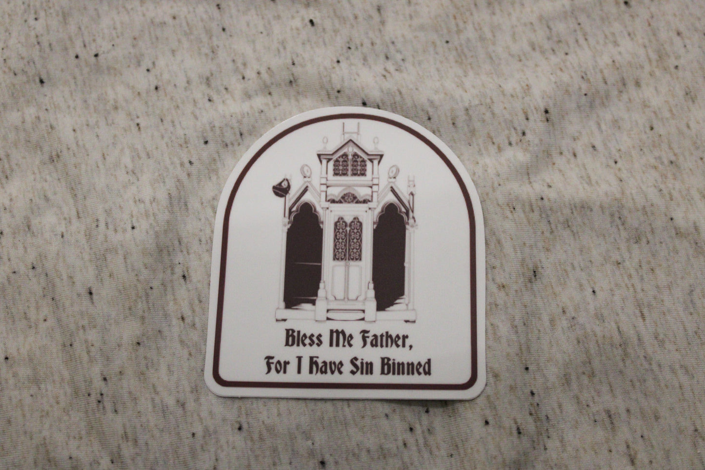 Sin Binned Sticker
