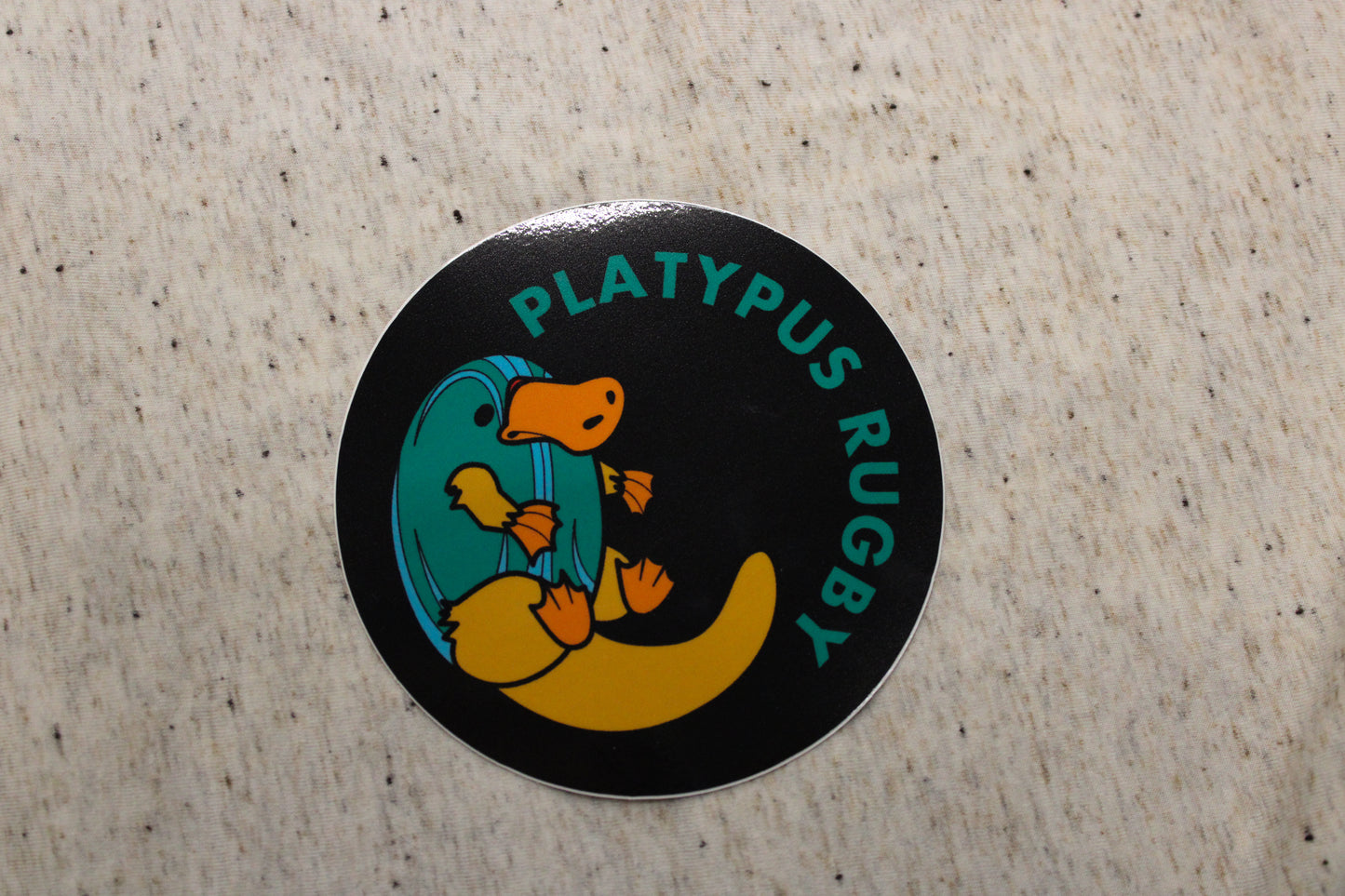 Platypus Rugby Logo Sticker